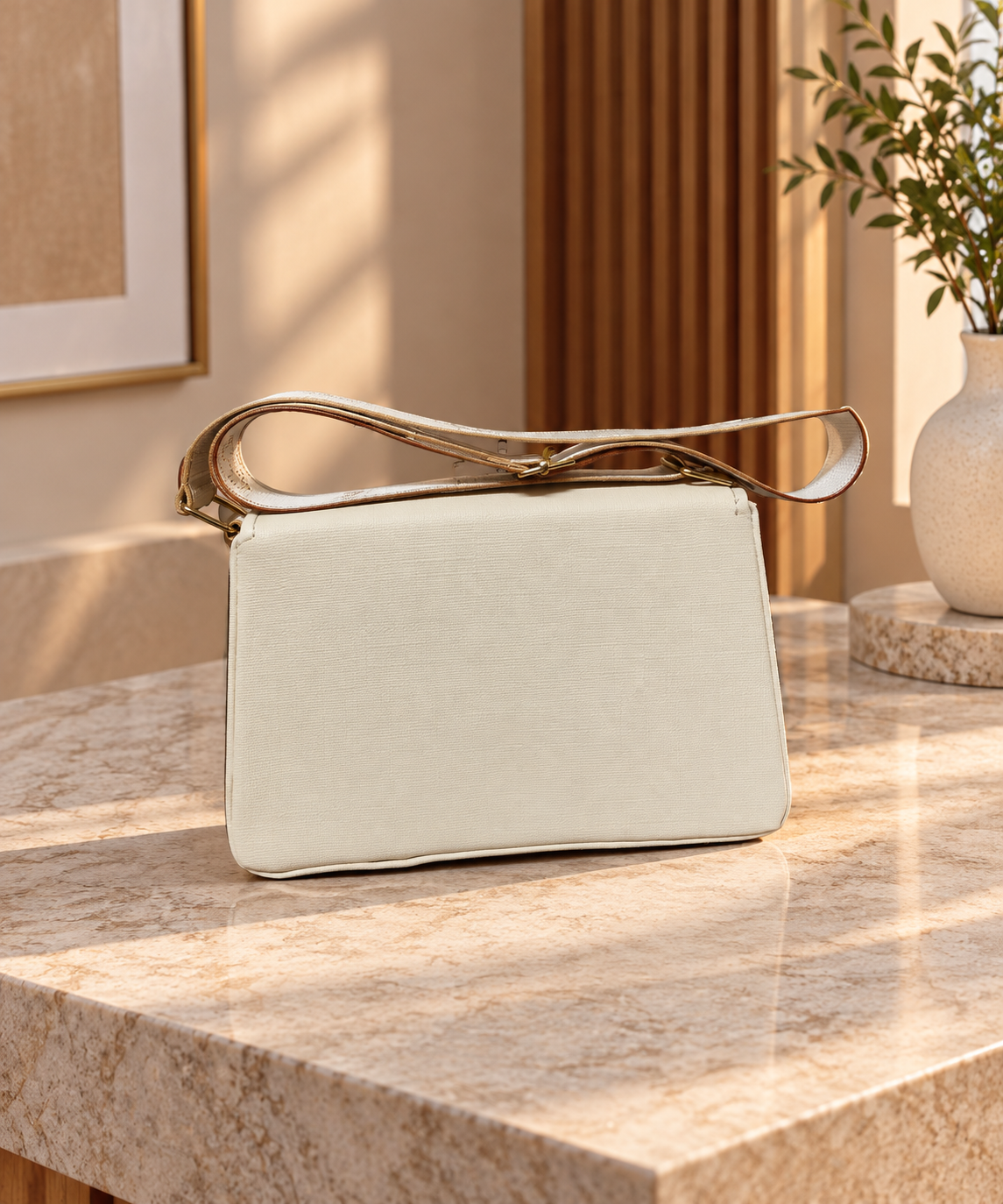 Reshiva Aesthetic Women’s Shoulder Handbag, Elegant PU Leather Tote with Chain Strap, Stylish Daily Use Purse for Office, College & Casual Outings – T-02