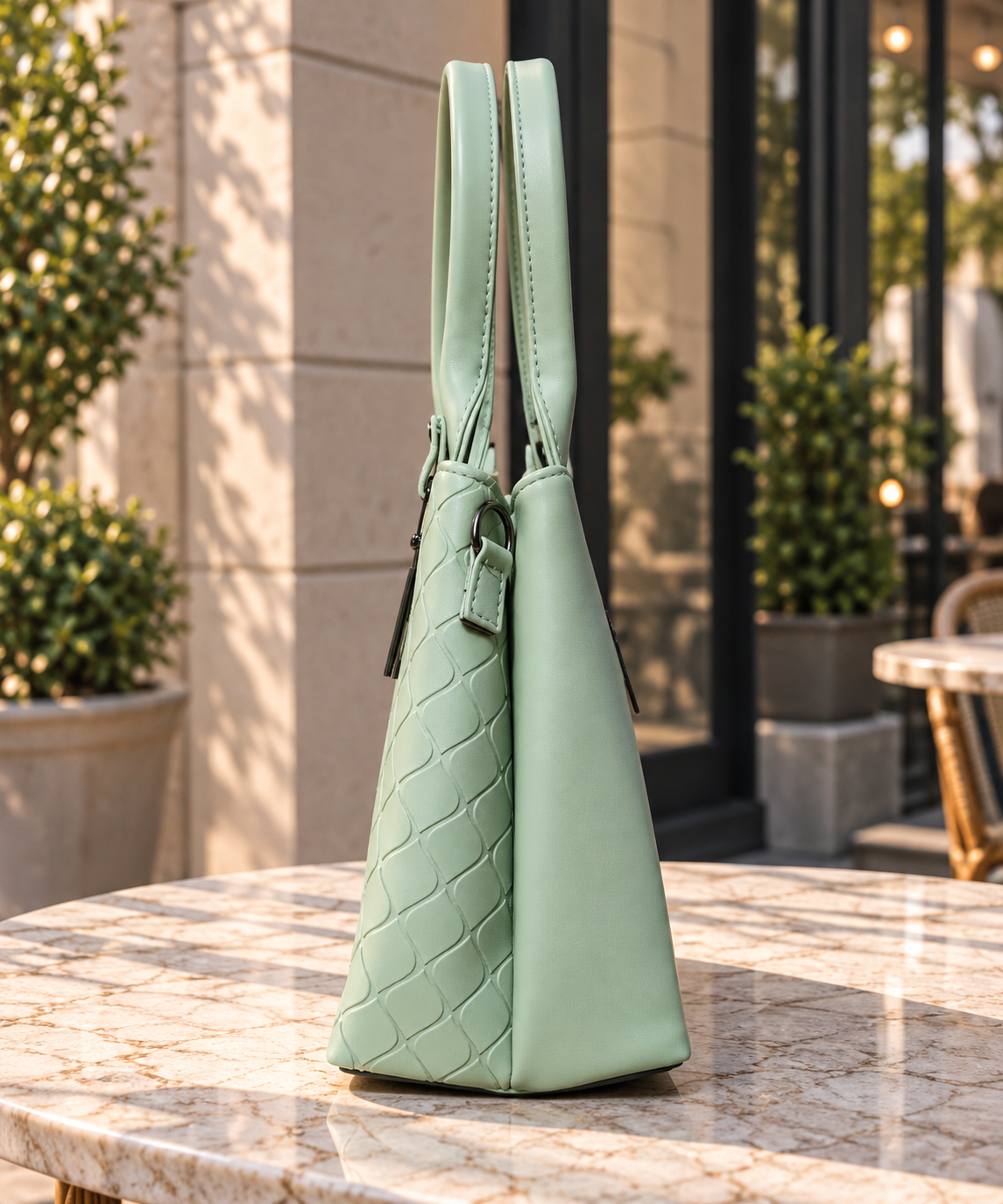 Women Tote Handbag Premium PU Leather Shoulder Bag Large Capacity Stylish Carry Bag for Office College Shopping Travel Daily